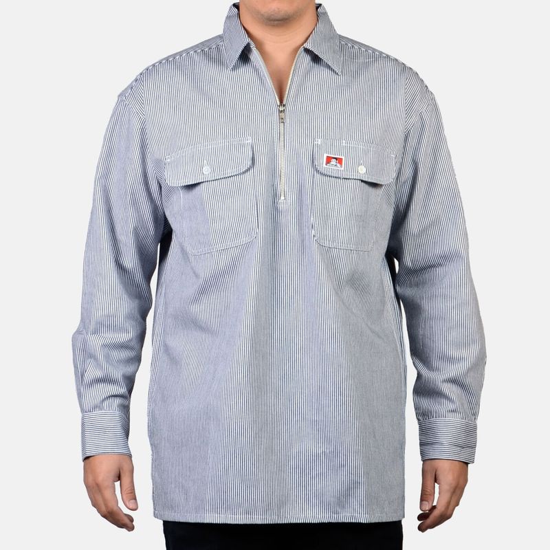 Ben Davis 1/2 Zip Long Sleeve Heavyweight