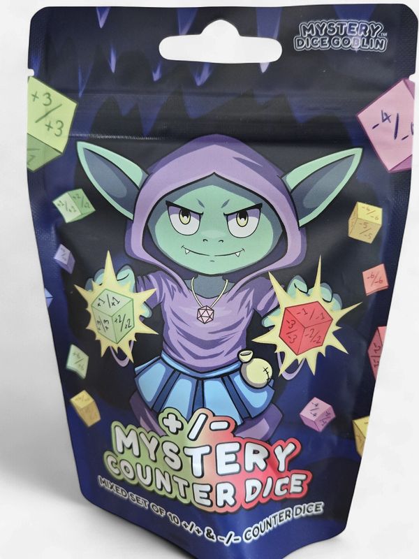 +/- Mystery Counter Dice