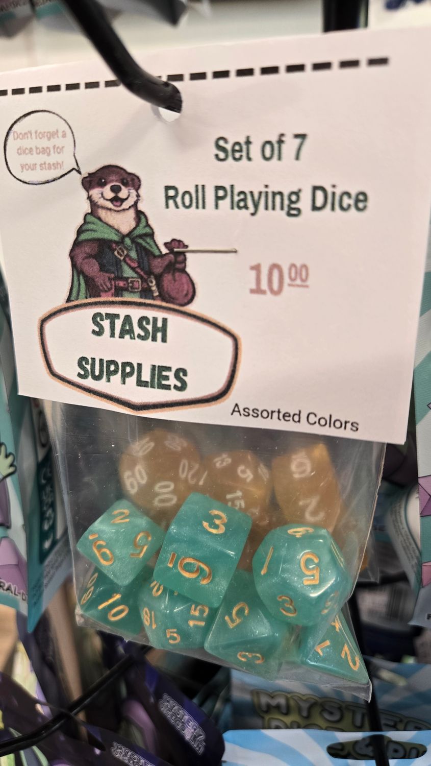 Stash's Supplies - Role Playing Dice