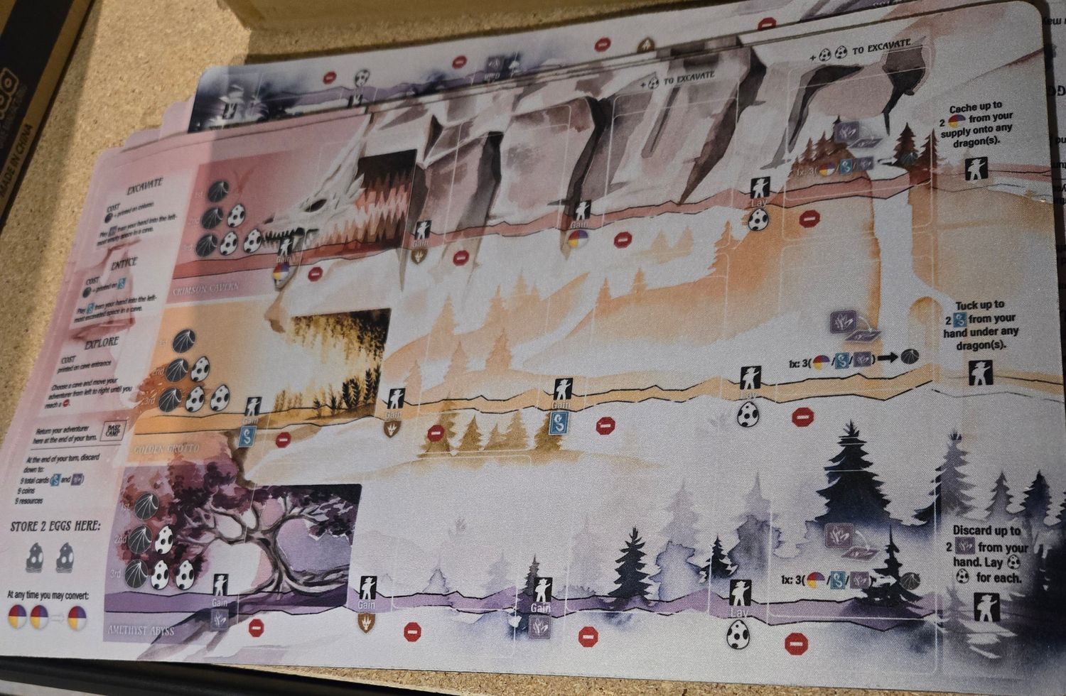 Wyrmspan Rubber Playmat (Player)