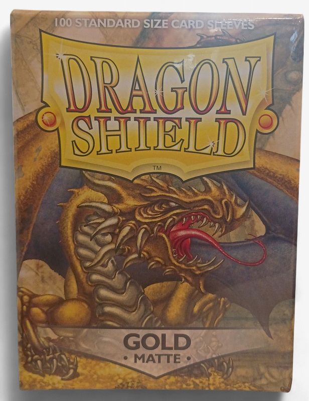 Dragon Shield Gold Matte