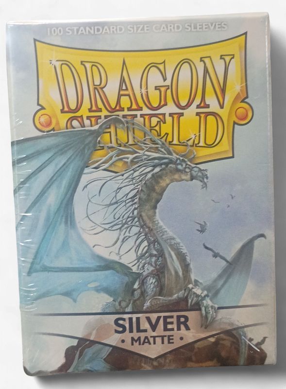 Dragon Shield Silver Matte