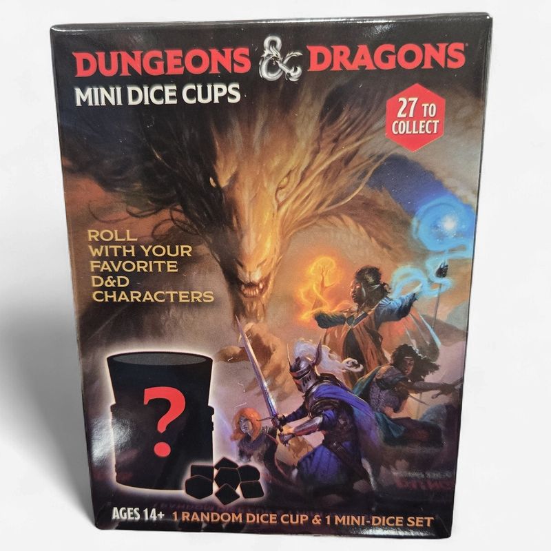 Dungeons and Dragons Mystery Mini Dice Cups