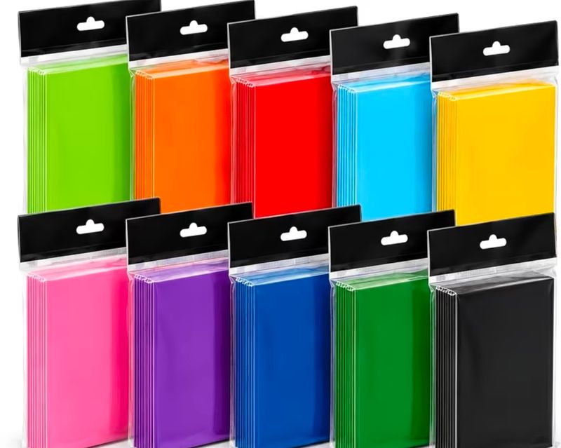 TCG Sleeves 100 pk Asst Colors