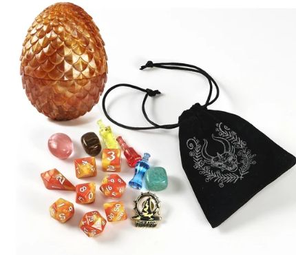 Dragon's Hoard RPG Mystery Treasure Egg
