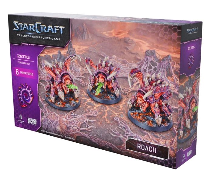StarCraft: Tabletop Miniatures Game: Zerg: Roach Expansion Set