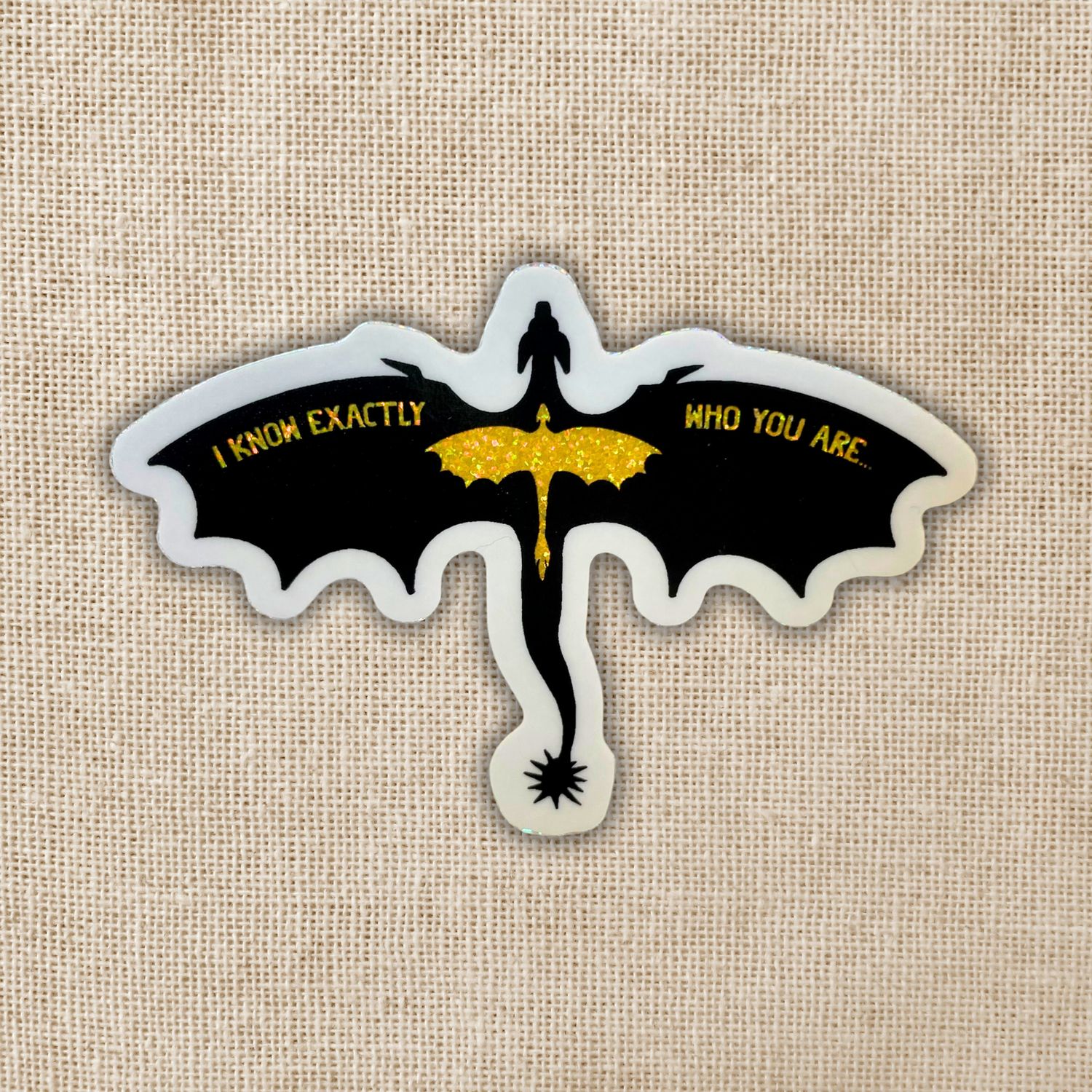 Violet's Relic Holographic Sticker | Fourth Wing