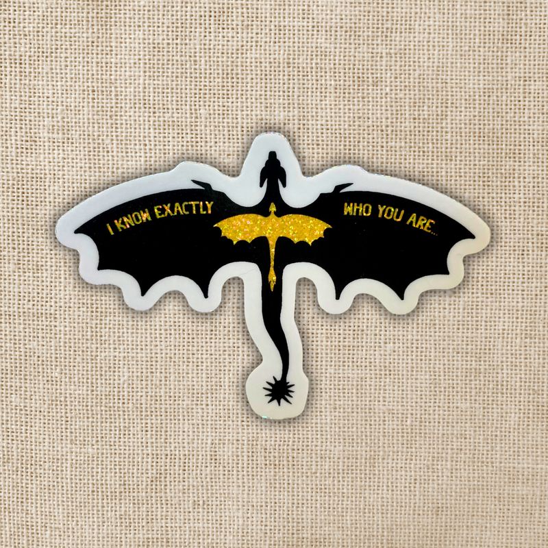 Violet's Relic Holographic Sticker | Fourth Wing