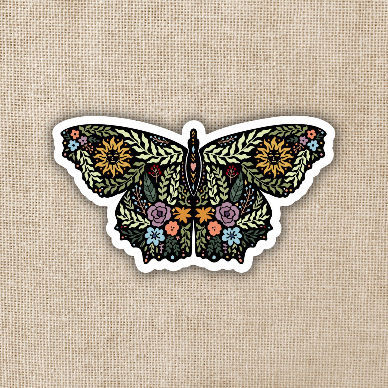 Magic Boho Butterfly Sticker