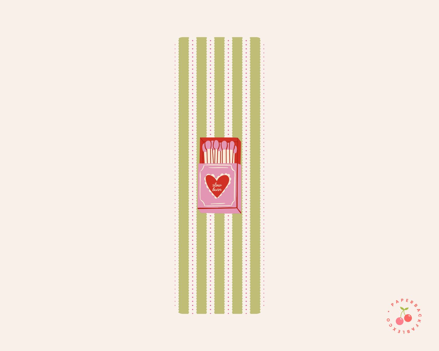 Slow Burn Matchbox - Bookmarks