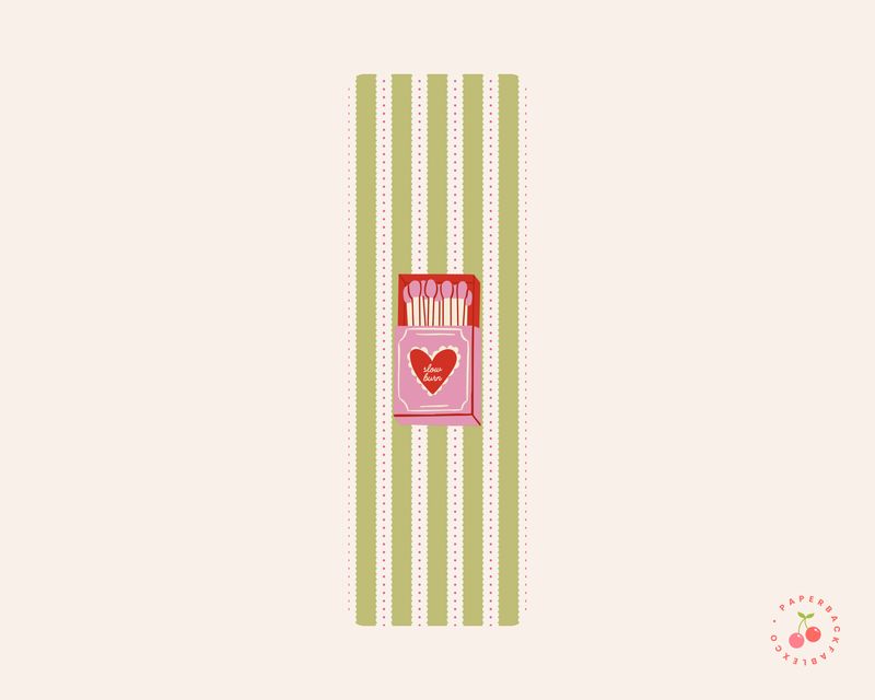 Slow Burn Matchbox - Bookmarks