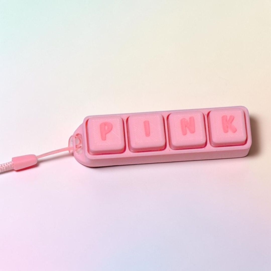 CUSTOMIZED CLICKER KEYCHAIN