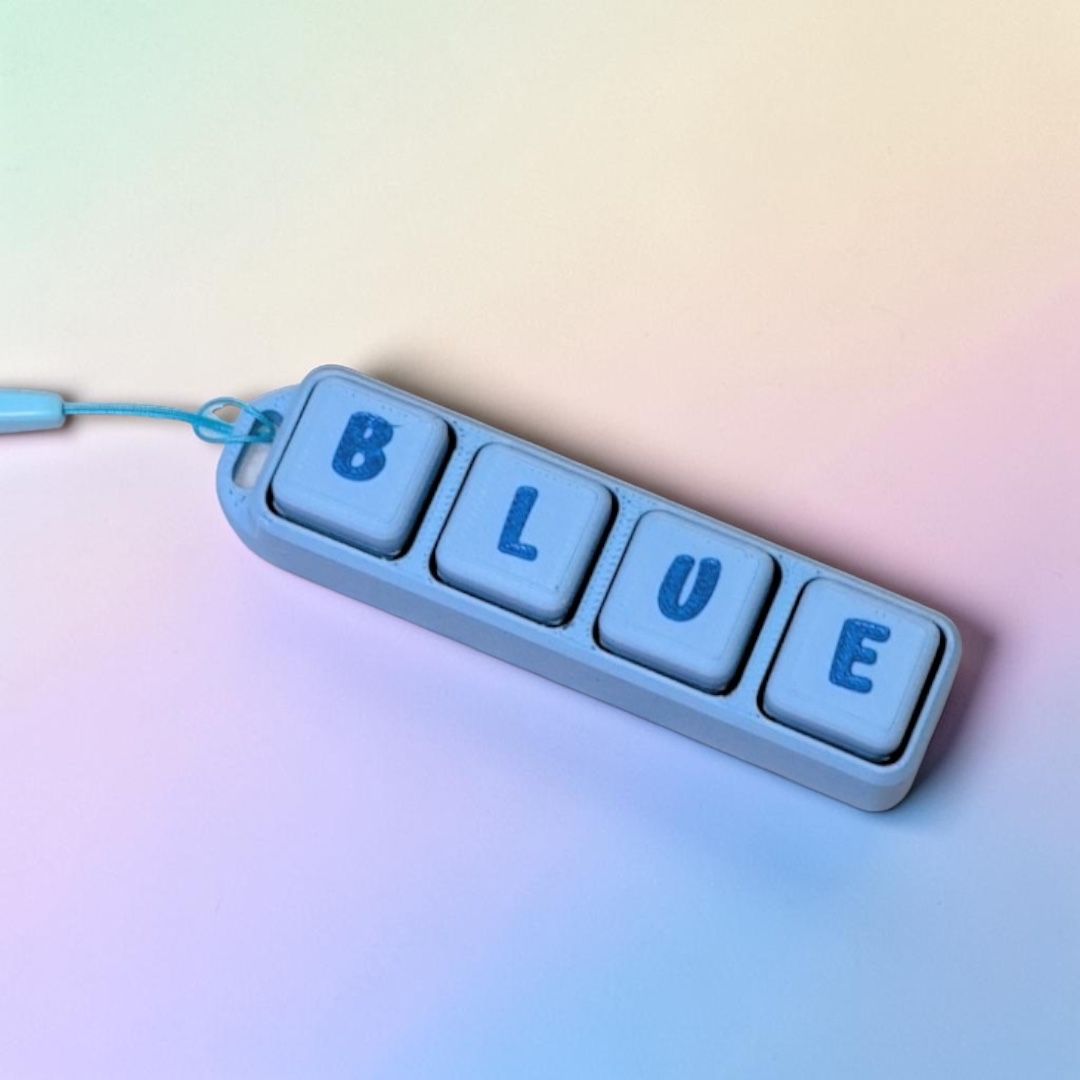 CUSTOMIZED CLICKER KEYCHAIN