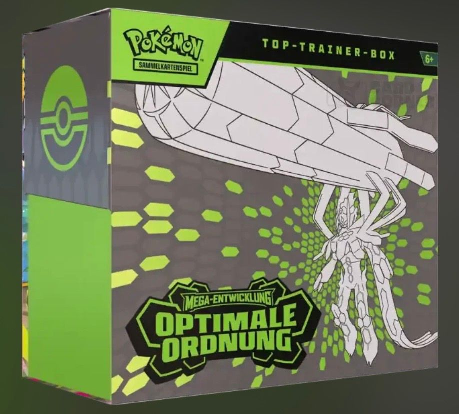 Pokémon Top-Trainer-Box Mega-Entwicklung - Optimale Ordnung