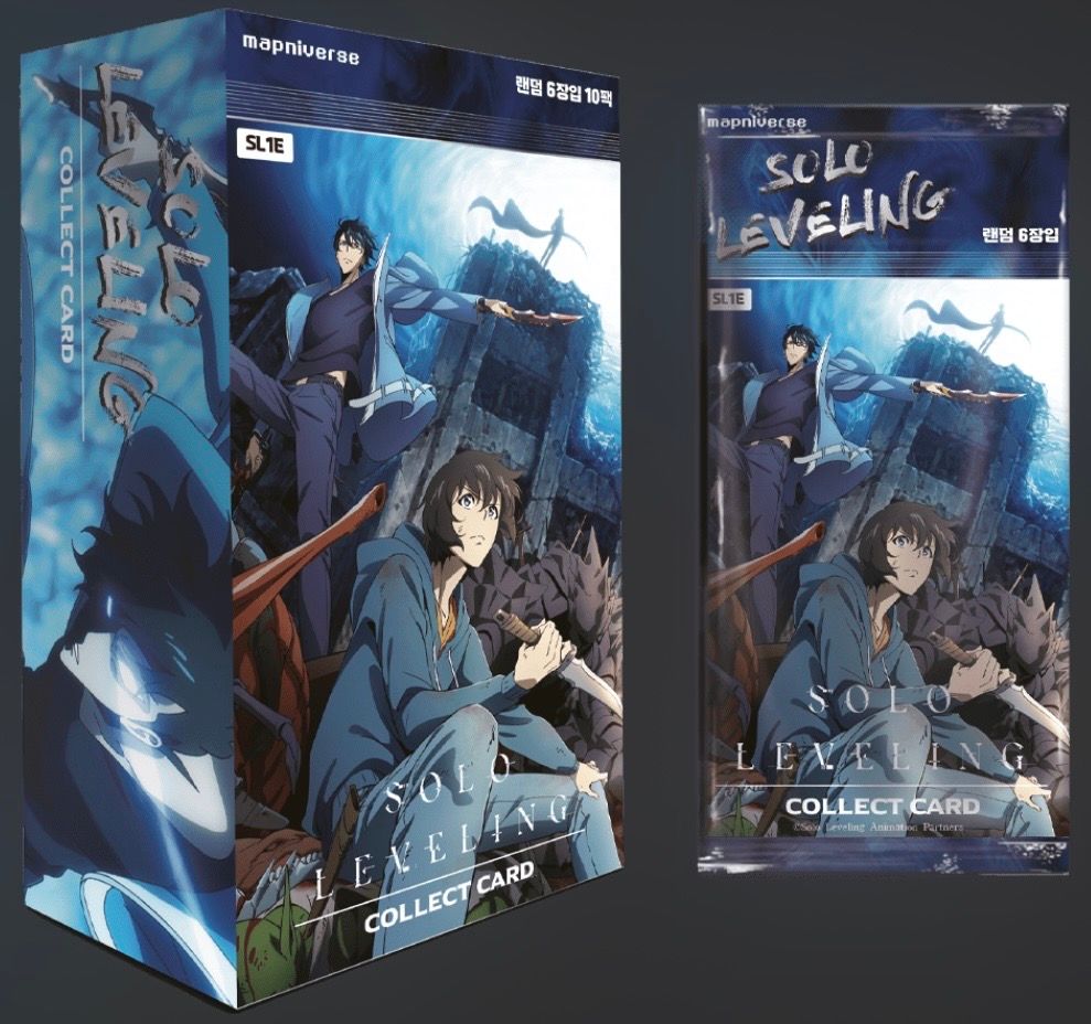 Solo Leveling Collection Card Vol.1 Booster Box Koreanisch