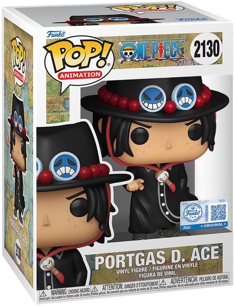 One Piece - Portgas D. Ace Nr. 2130 Intro Funko Pop Figur