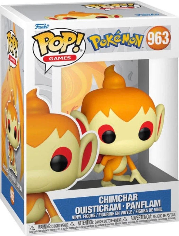 Funko POP! Pokémon - Chimchar/ Panflam Nr. 963