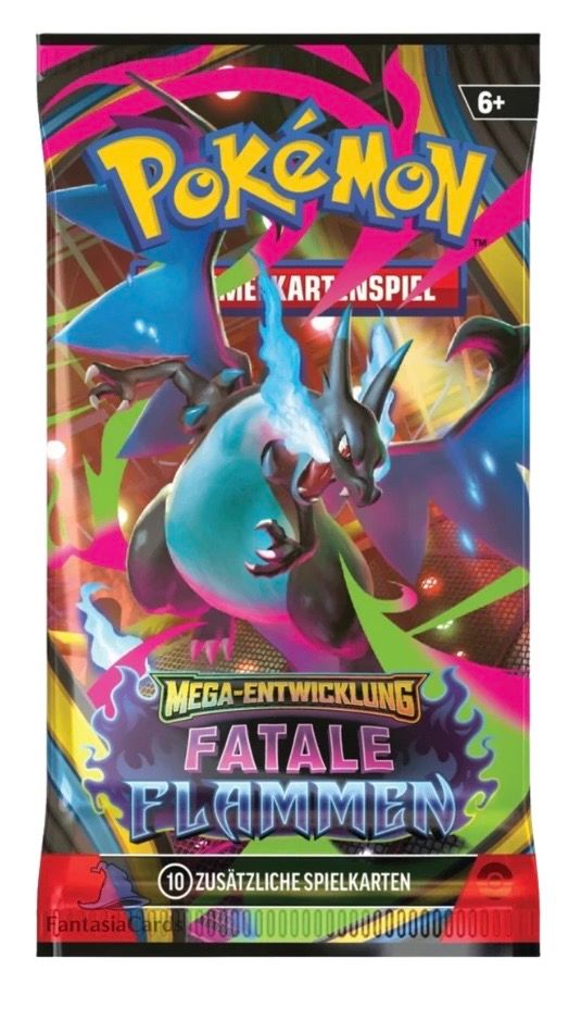 Pokémon: Mega - Entwicklung: Fatale Flammen Booster