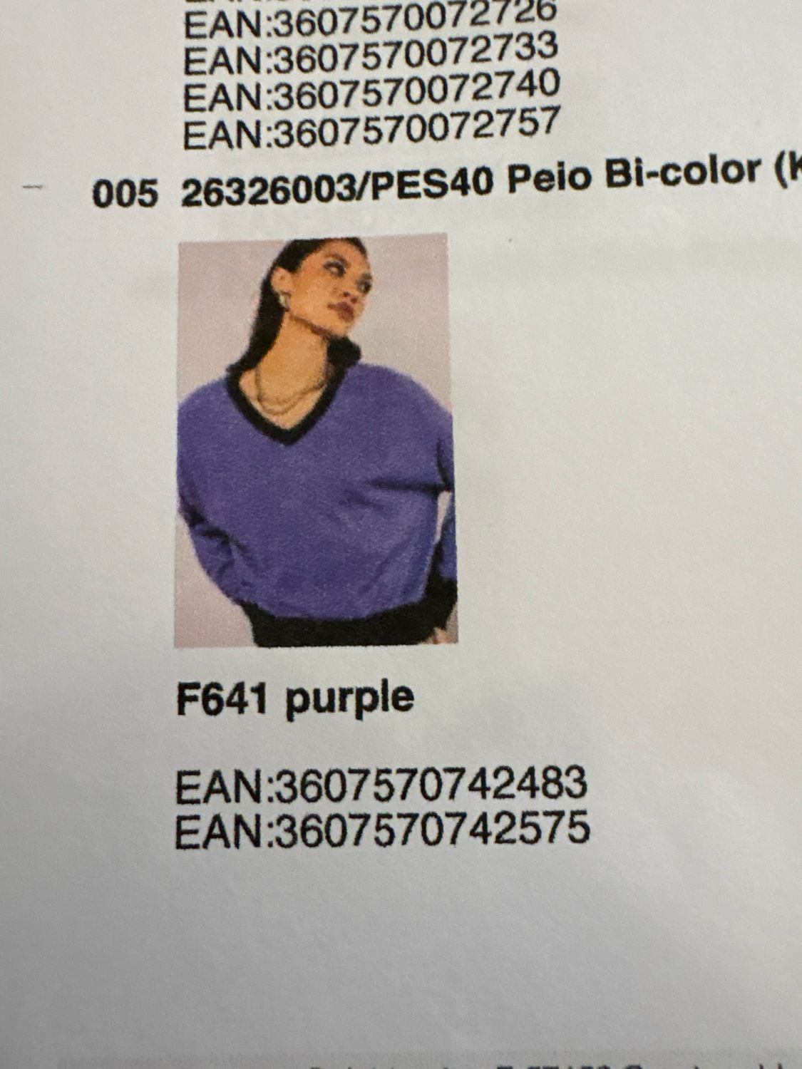 Pull PEIO BI COLOR