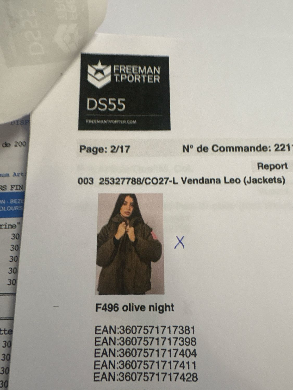 Veste VENDANA LEO