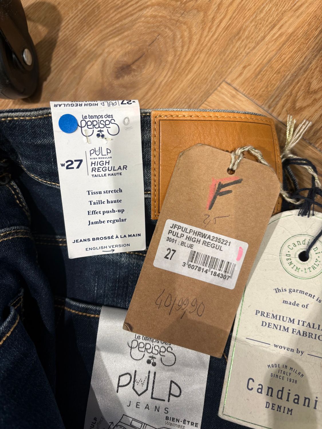 Jean régular PULP HIGH REGUL