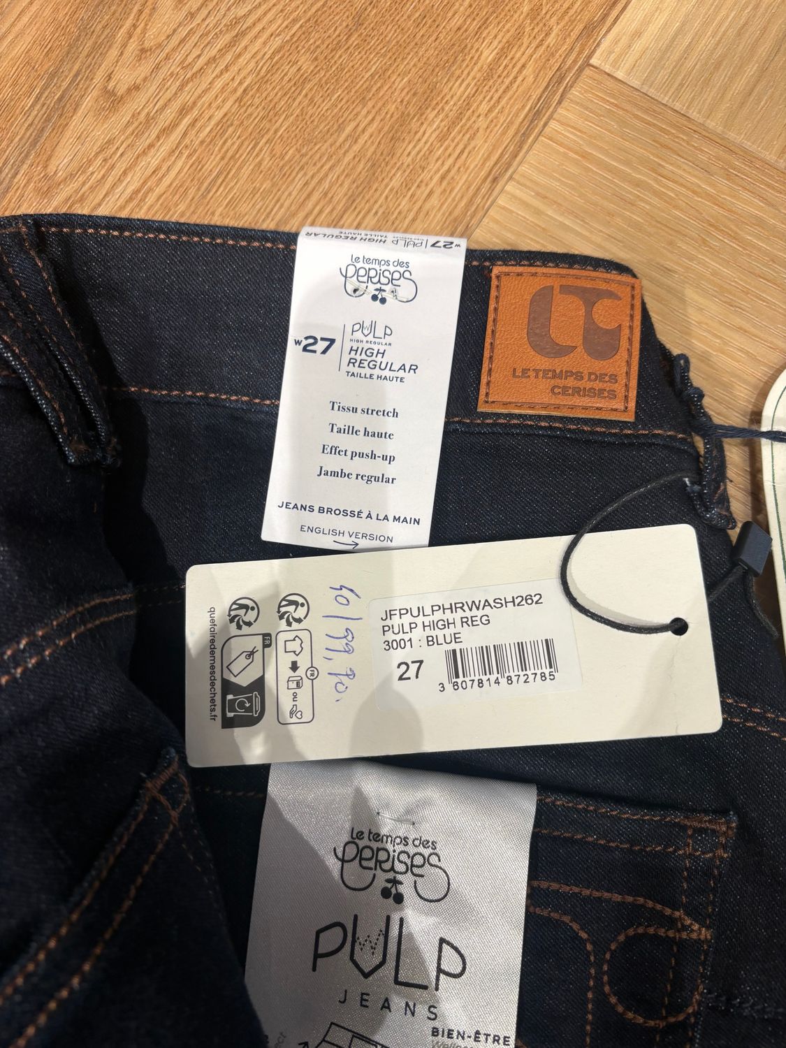 Jean régular PULP HIGH REGUL