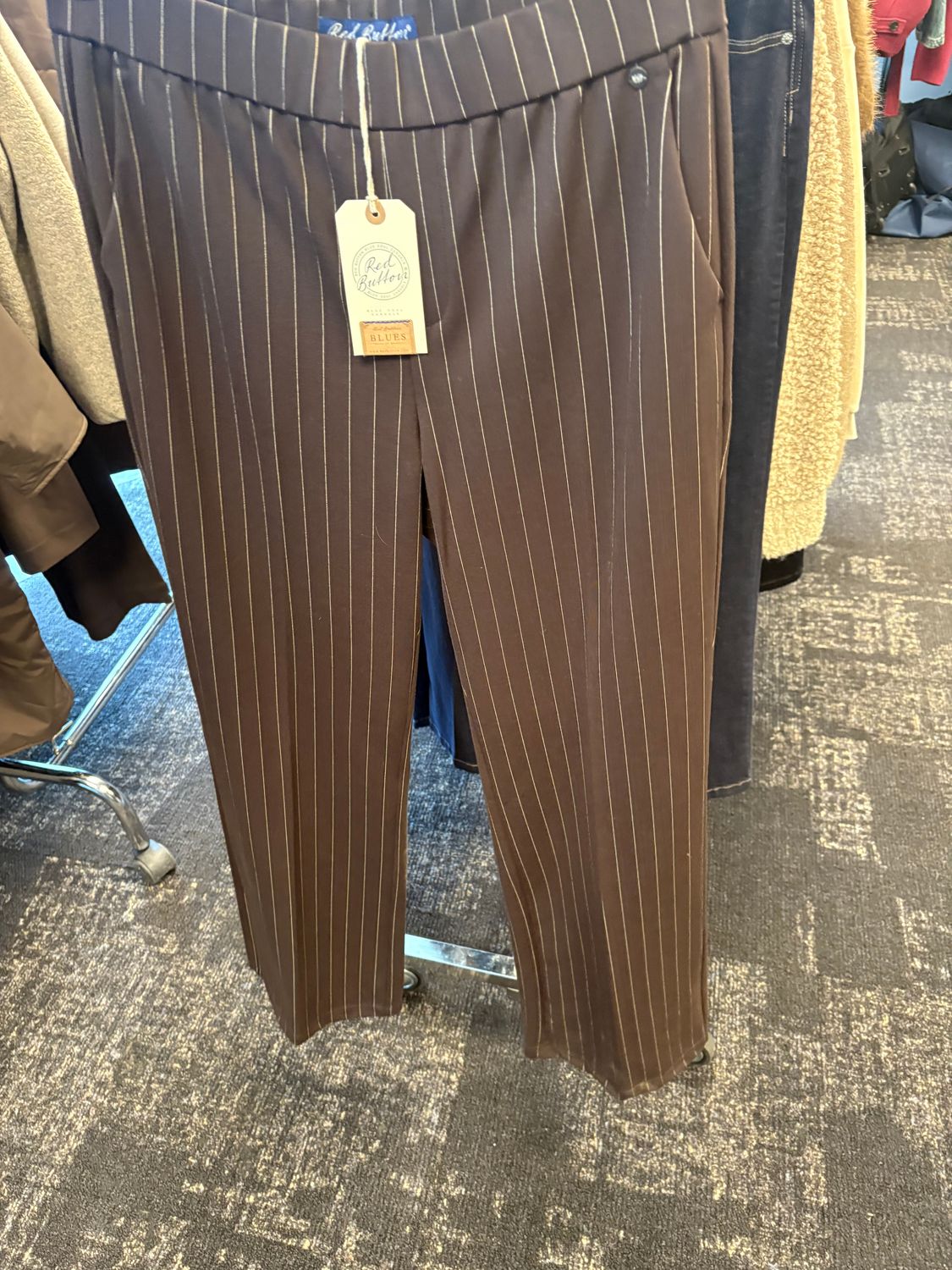 Pantalon wide leg COLETTE PUNTA