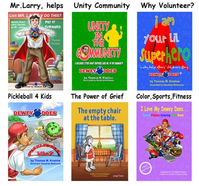 Children's Books 4 a Cause featuring Dewey Does & Friends