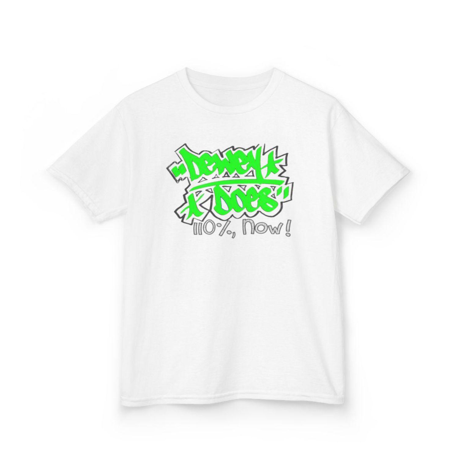 "First Play" Edition Dewey Does 110% – Graffiti Life Sports Tee