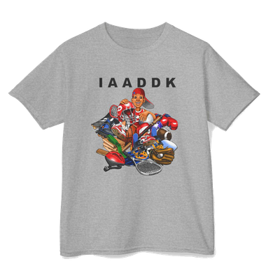 IAADDK: I Am a Dewey Does Kid Sport Gray Premium Tee