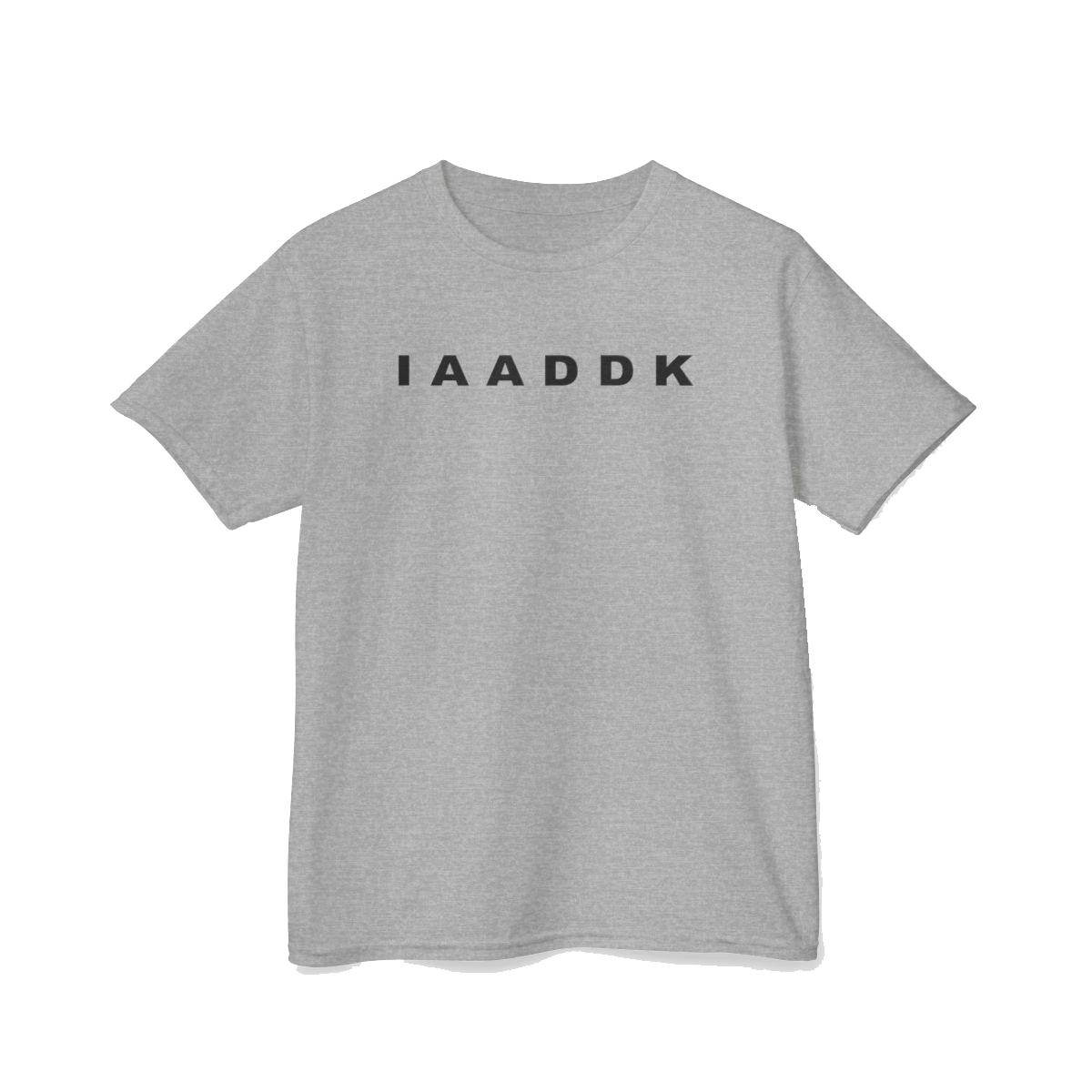 I Am a Dewey Does Kid (IAADDK) Sports Collage gray premium tee