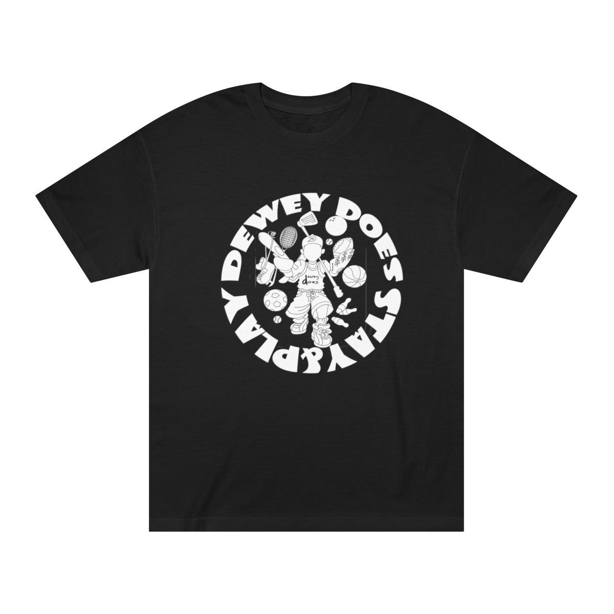 Dewey Does Stay &amp; Play Tees