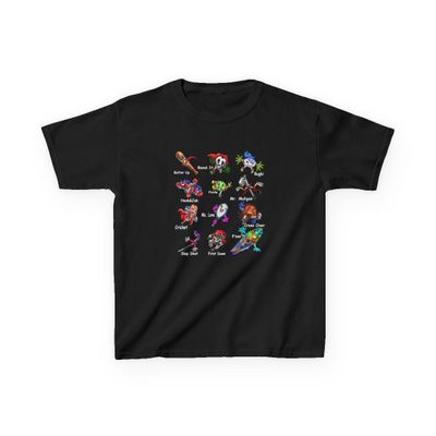 Defenders of Doesville – 12 Toy Chest Heroes Full Chest Tee (Black Only)