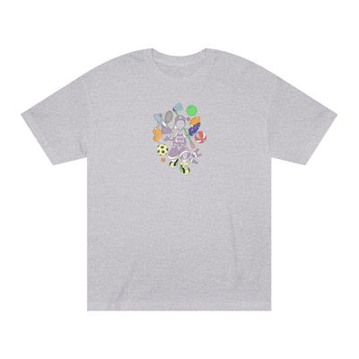 Dewey Does All Sport Purple - Life is a Sport Full Back Print Tee