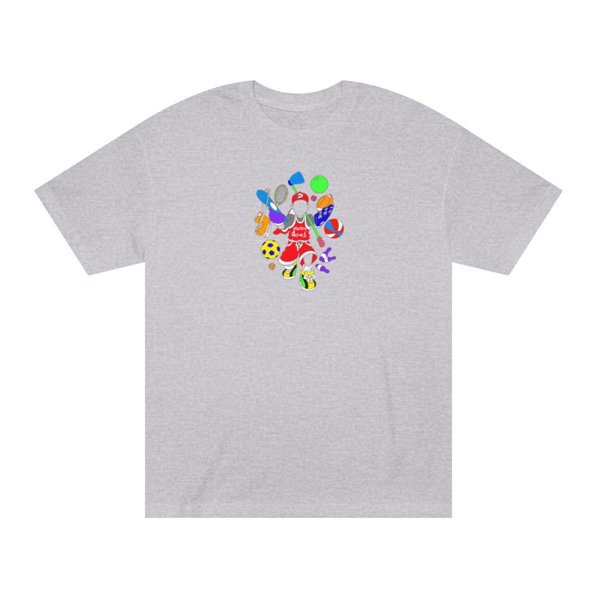 Dewey Does All Sport Red - Life is a Sport Full Back Print Tee Dewey Does All Sport Red - Life is a Sport Full Back Print Tee