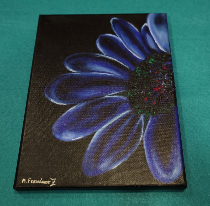 Mini cuadro pintado a mano