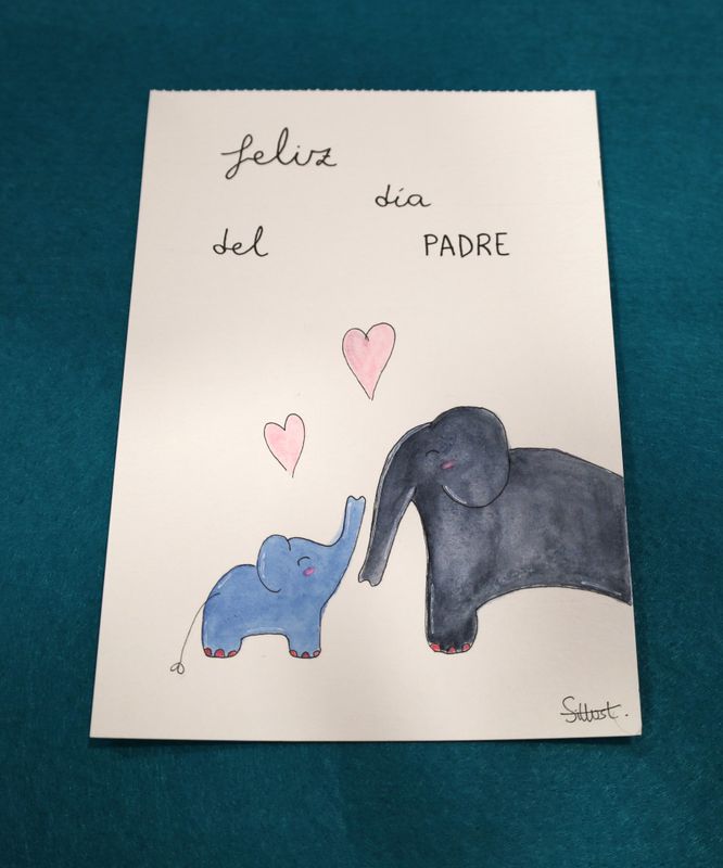 Ilustración pintada a mano