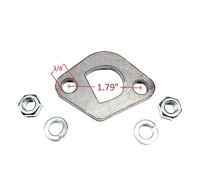 Exhaust Flange D for: Predator 212cc, Honda GX160, GX200, Predator Hemi