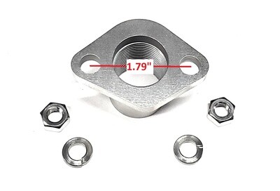 Exhaust Adaptor Female 3/4 Flange for: Predator 212cc, Honda GX 160, 200