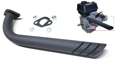DRIFT TRIKE Exhaust Pipe for Predator 212cc, 212cc Tillotson Hemi Engine.