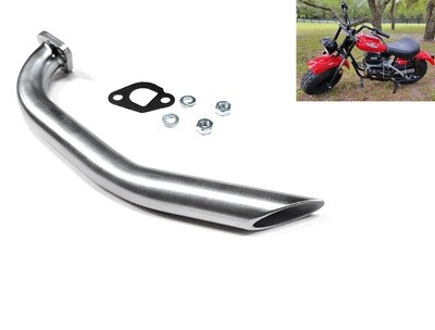 Exhaust Header for: Massimo MB200 Mini Bike.