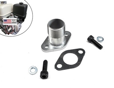 Predator 420cc NPT Threaded Exhaust Adaptor Flange Generator GOKART Mini Bike