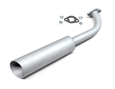 Header Exhaust Pipe for: Go Kart Predator 212cc, Tillotson  212 Hemi, Honda GX160 GX200, LIFAN 7HP.
