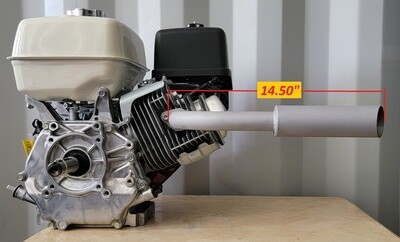 Header Exhaust Pipe for Go Kart Predator 301cc &amp; 420cc, GX240 GX 270, GX 390, B&amp;S 1450