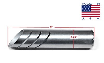 Exhaust tip ((Weld it your self)) for small exhaust pipe, gokart and mini bikes.