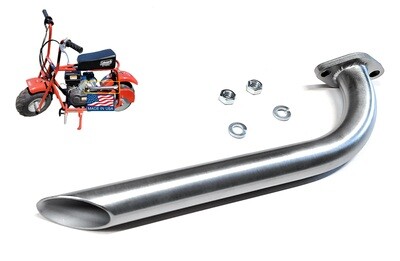 Exhaust Header for: Coleman ct100u or Coleman cc100x Mini bike only.