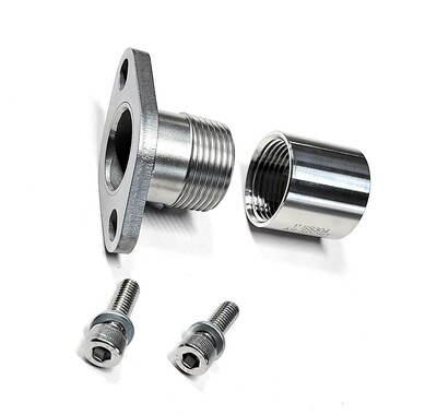 Exhaust Adaptor Male &amp; Female 1" Flange for DuroMax XP16HPE 420cc, DuroMax XP18HPE 457cc