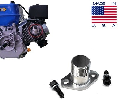 Exhaust Adaptor Male 1&quot; Thread for DuroMax XP16HPE 420cc, DuroMax XP18HPE 457cc
