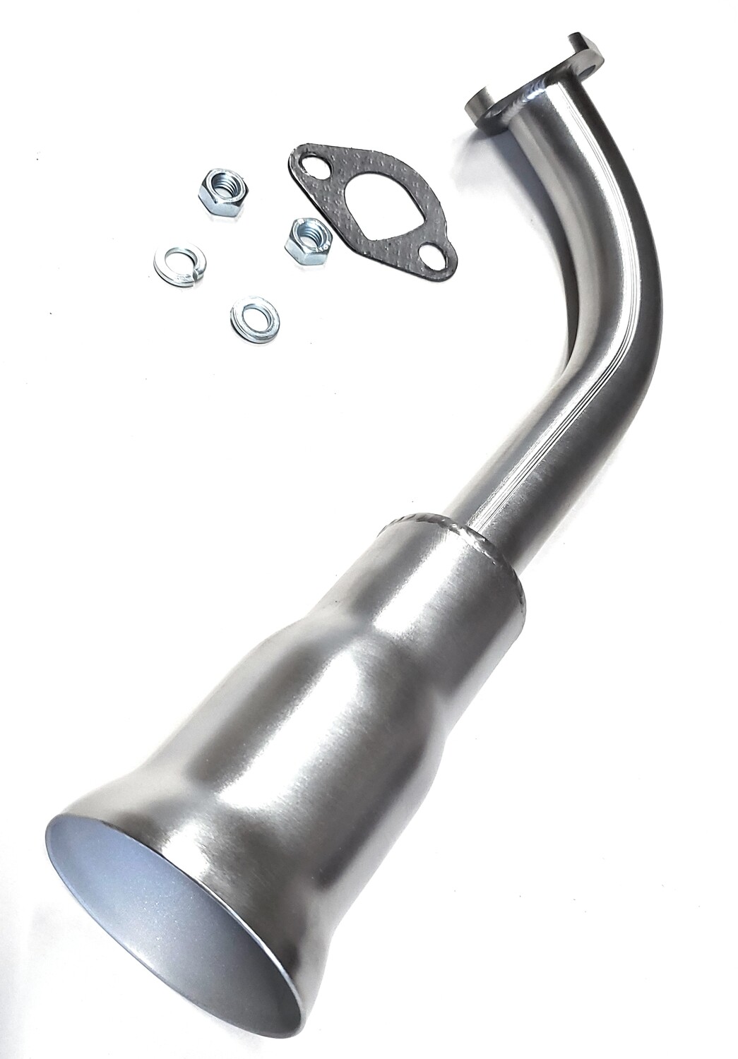Header Exhaust Pipe for: Go Kart Predator 212cc, Honda GX160, GX200, LIFAN 7HP, Tillotson Hemi 212