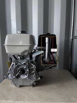 Erect Exhaust Pipe 1" female thread for: Predator 301cc, Predator 420cc, GX 270